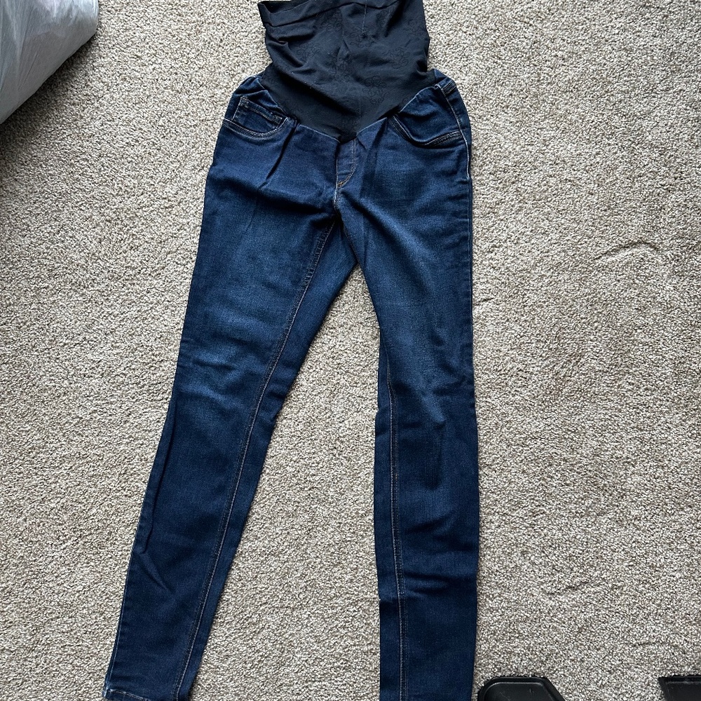 Jessica Simpson Motherhood Maternity Blue Jeans